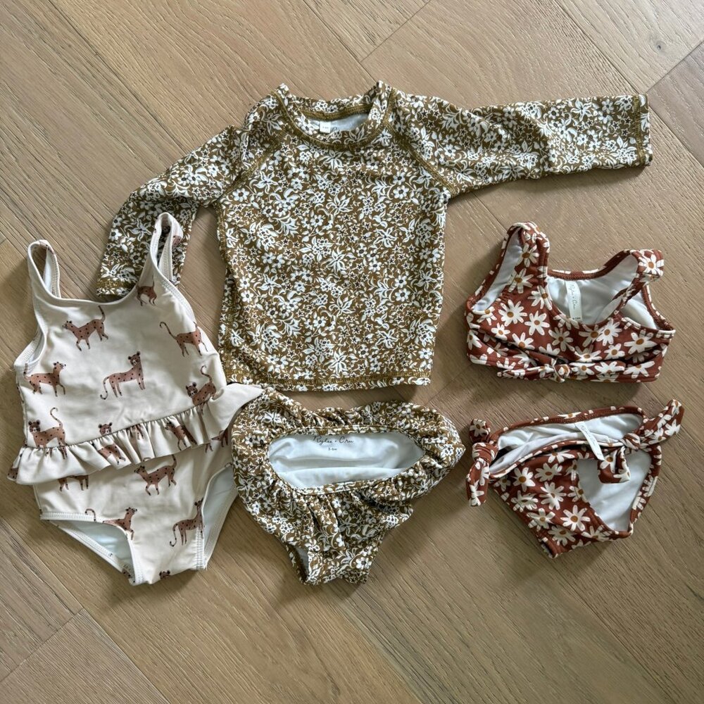 Rylee + Cru Baby Girl Swimsuits and bikinis